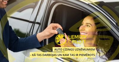bilde auto līzings uzņēmumiem - kā tas darbojas un kam tas ir piemērots