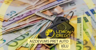 bilde izdevīgs aizdevums pret auto ķīlu